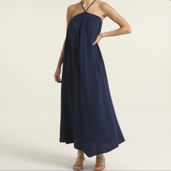 NWT J. Crew Halter Maxi Dress in Soft Gauze - Picture 5 of 12